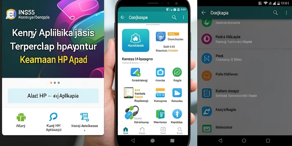 Antarmuka pengguna INS55 yang intuitif dan mudah digunakan.