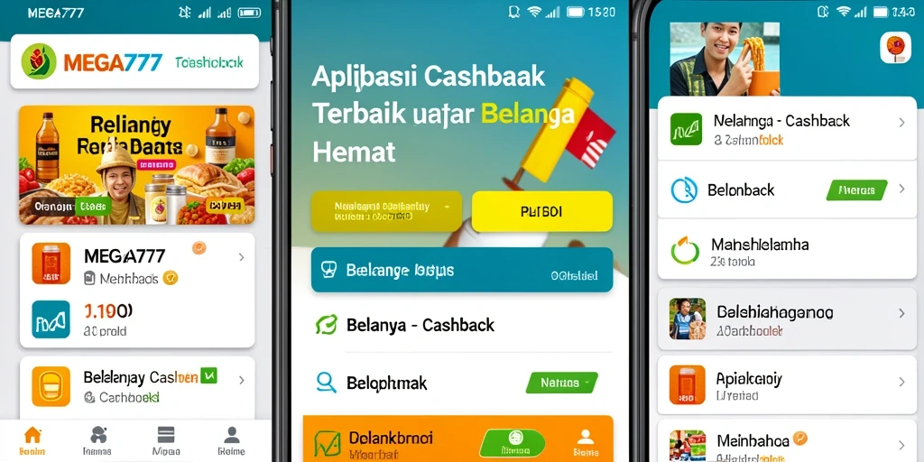 Antarmuka MEGA777 yang ramah pengguna untuk Cashback.